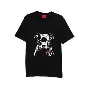 Hugo Black T-Shirts & Vests - T-Shirts Men